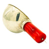 Coral and Silver Coffee Scoop