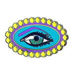 Eye See Passionfruit Enamel Badges